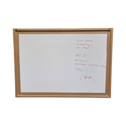 Izidor Jalovec; risba; "Akt XI"; 100 cm x 70 cm