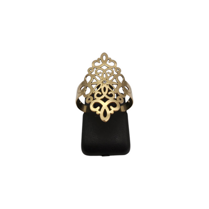 Zlati prstan "MARQUES" 18K 750/1000; masa=1.70g