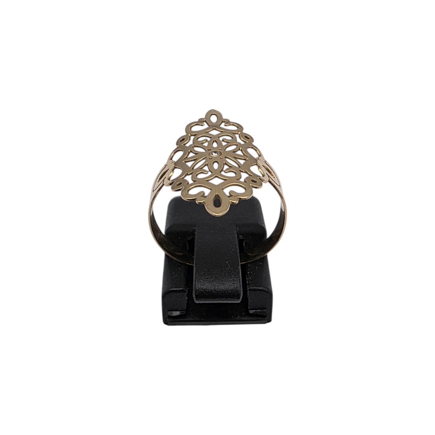 Zlati prstan "MARQUES" 18K 750/1000; masa=1.70g