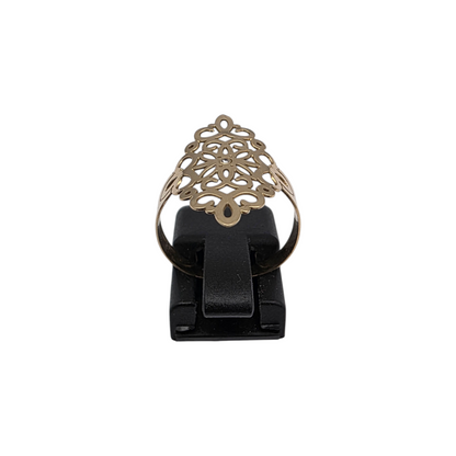 Zlati prstan "MARQUES" 18K 750/1000; masa=1.70g