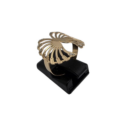 Zlati prstan "WINGS" 18K 750/1000; masa=1.62g
