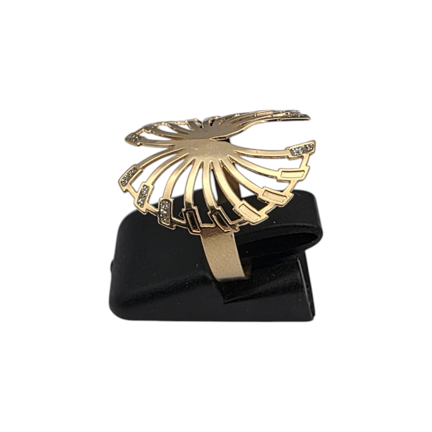 Zlati prstan "WINGS" 18K 750/1000; masa=1.62g