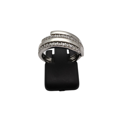 Zlati prstan "BONI" 14K 585/1000; masa=3.93g
