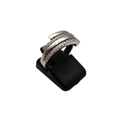 Zlati prstan "BONI" 14K 585/1000; masa=3.93g