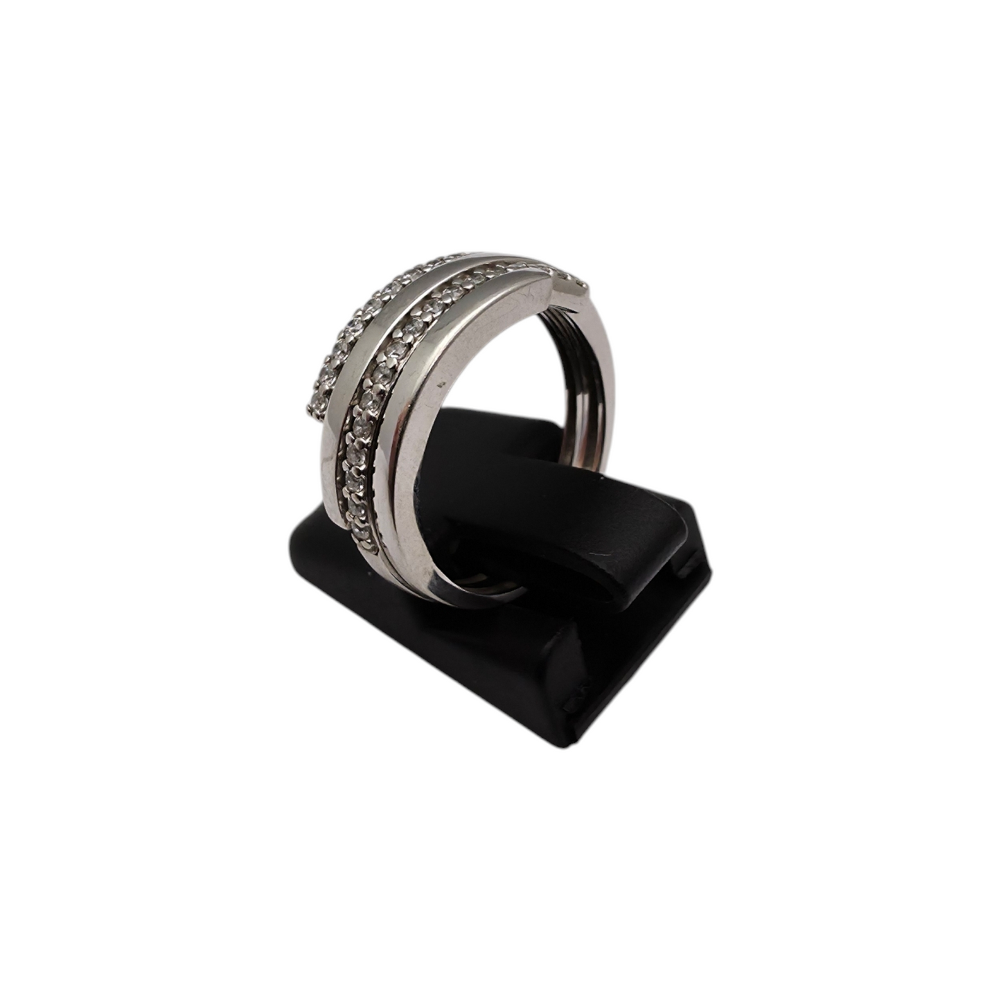Zlati prstan "BONI" 14K 585/1000; masa=3.93g