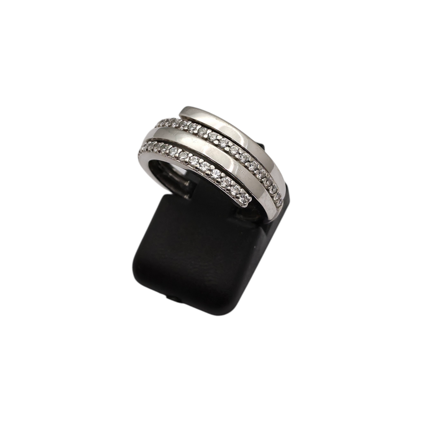 Zlati prstan "BONI" 14K 585/1000; masa=3.93g