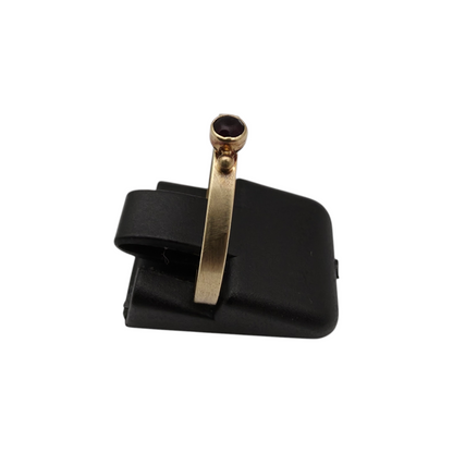 Zlati prstan "MONROE" 14K 585/1000; masa=1.04g