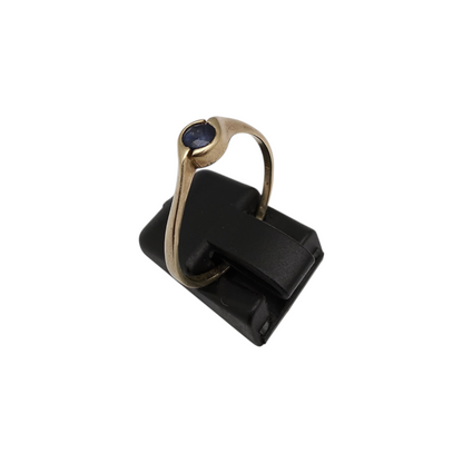 Zlati prstan "JAYDA" 14K 585/1000; masa=1.79g