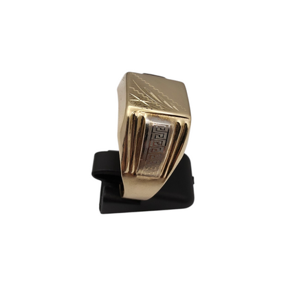 Zlati prstan "JUMO" 14K 585/1000; masa=4.14g