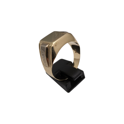 Zlati prstan "JUMO" 14K 585/1000; masa=4.14g