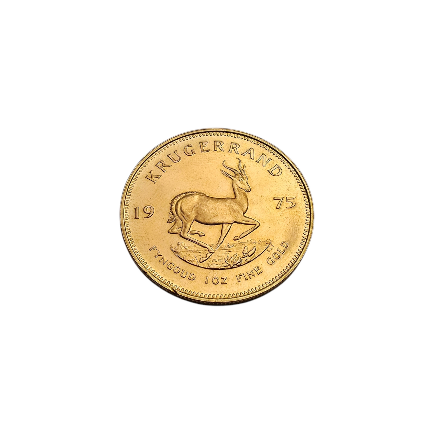 Zlatnik 1oz Krugerrand 22K 917/1000; masa=33.99g