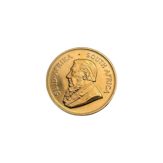 Zlatnik 1oz Krugerrand 22K 917/1000; masa=33.99g