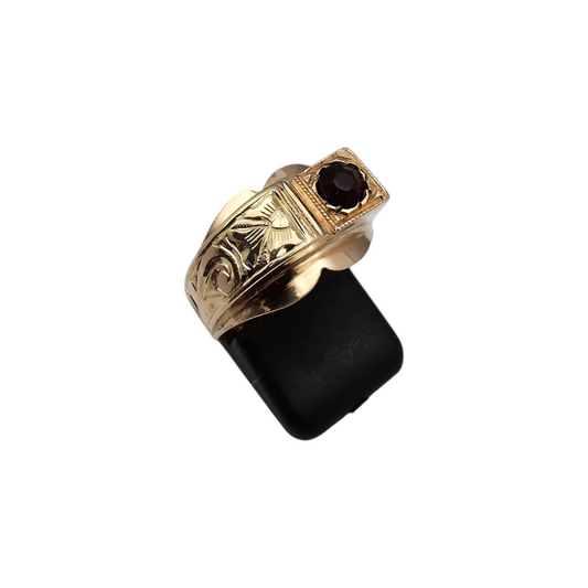 Zlati prstan "GONDOR" 14K 585/1000; masa=4.42g