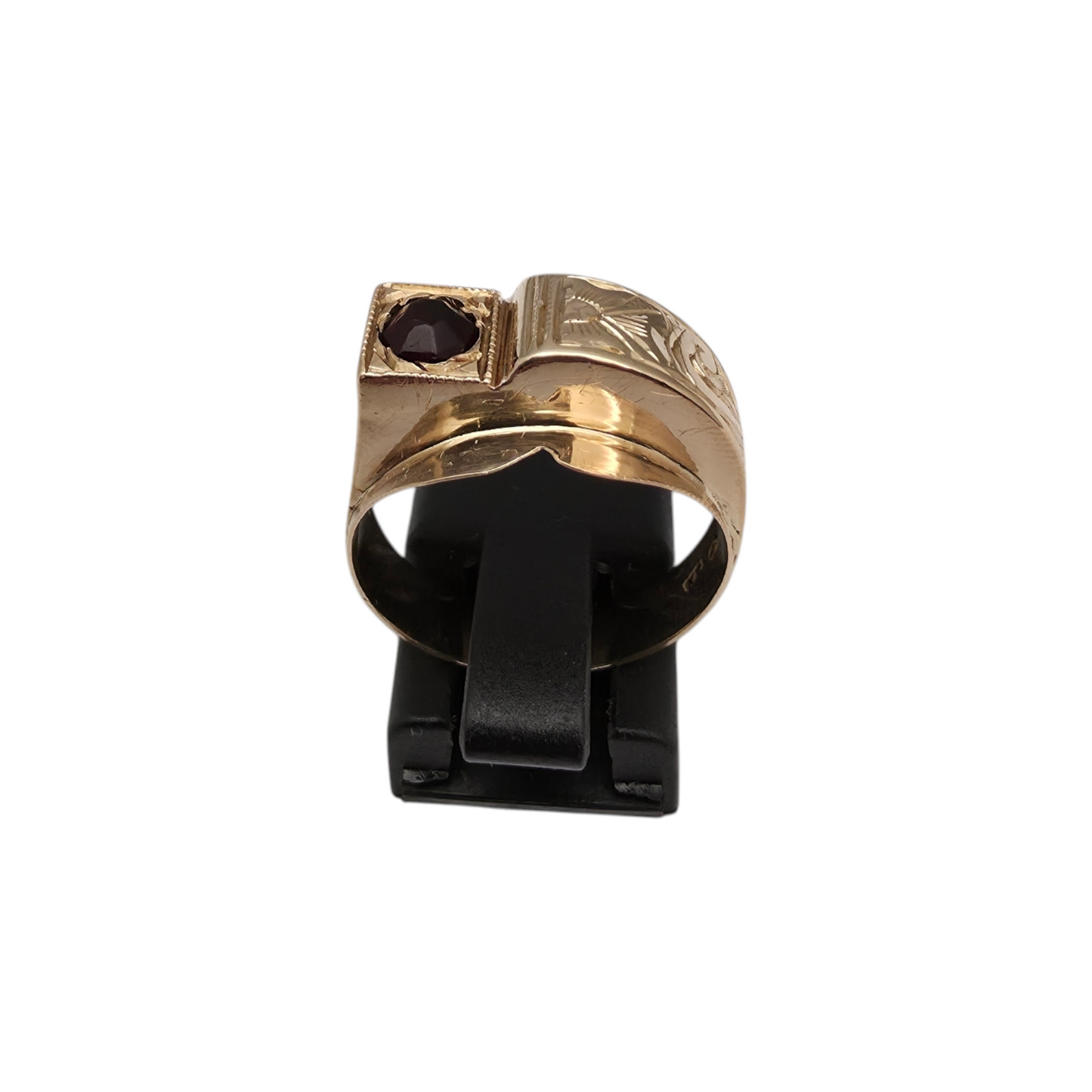 Zlati prstan "GONDOR" 14K 585/1000; masa=4.42g