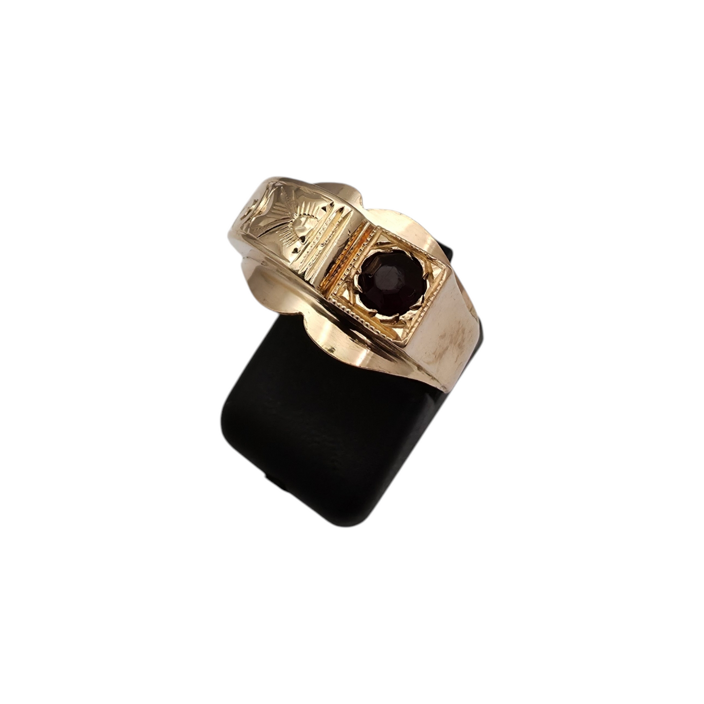 Zlati prstan "GONDOR" 14K 585/1000; masa=4.42g