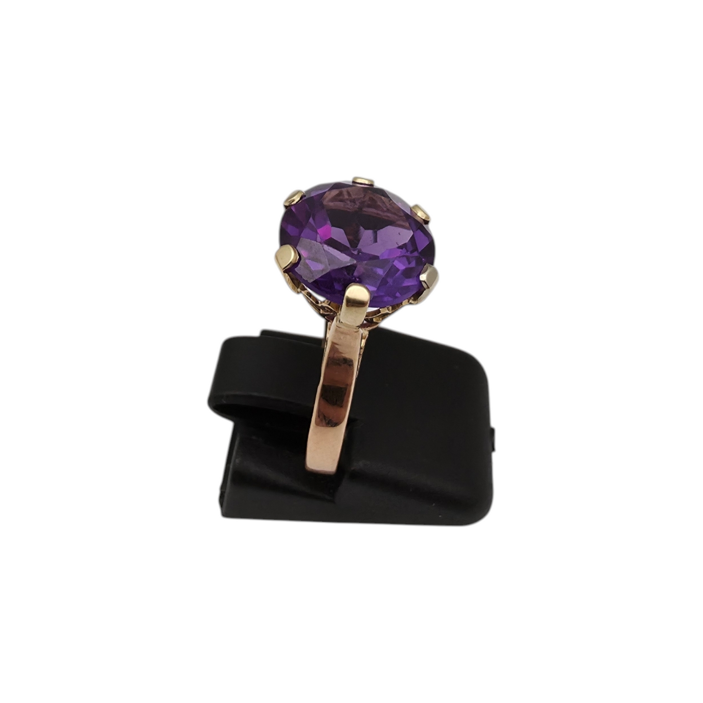 Zlati prstan "ROSEE" 14K 585/1000; masa=3.91g