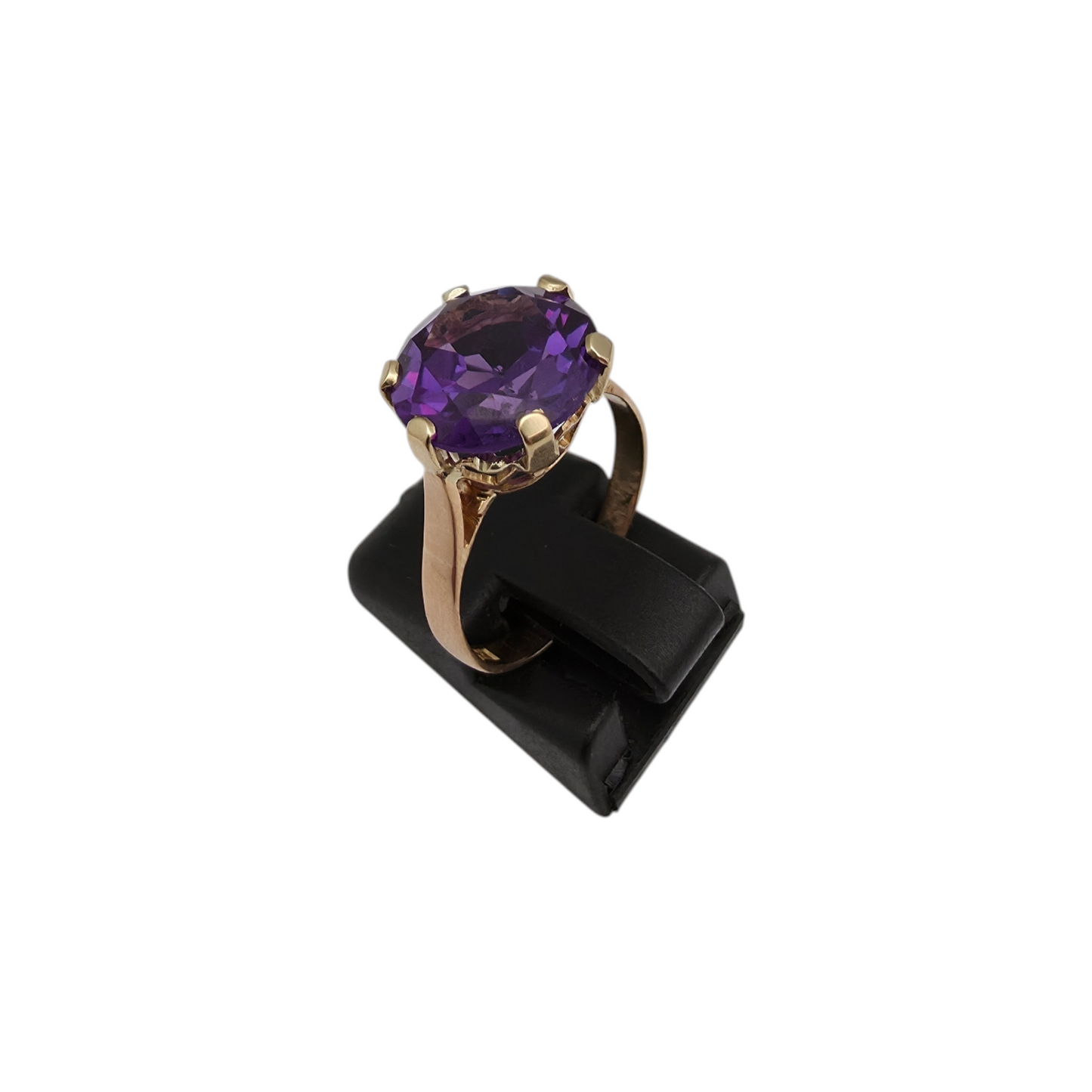 Zlati prstan "ROSEE" 14K 585/1000; masa=3.91g