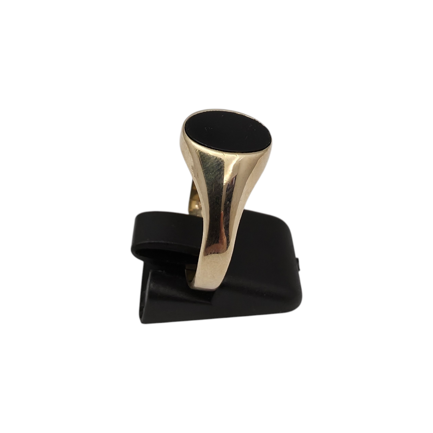 Zlati prstan "SIGIL" 14K 585/1000; masa=3.81g