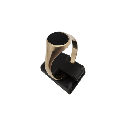 Zlati prstan "SIGIL" 14K 585/1000; masa=3.81g