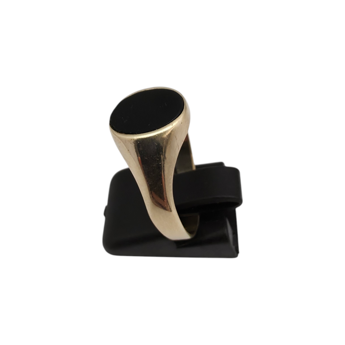 Zlati prstan "SIGIL" 14K 585/1000; masa=3.81g