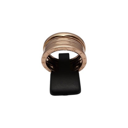 Zlati prstan "BVLGARI" 18K 750/1000; masa=11.54g