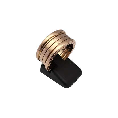 Zlati prstan "BVLGARI" 18K 750/1000; masa=11.54g