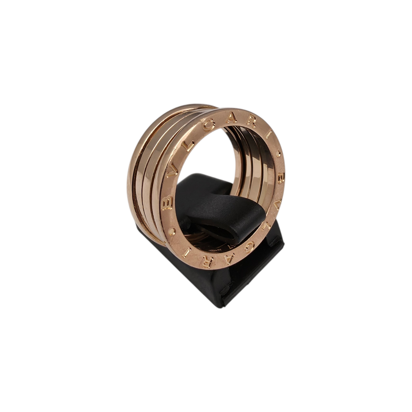 Zlati prstan "BVLGARI" 18K 750/1000; masa=11.54g