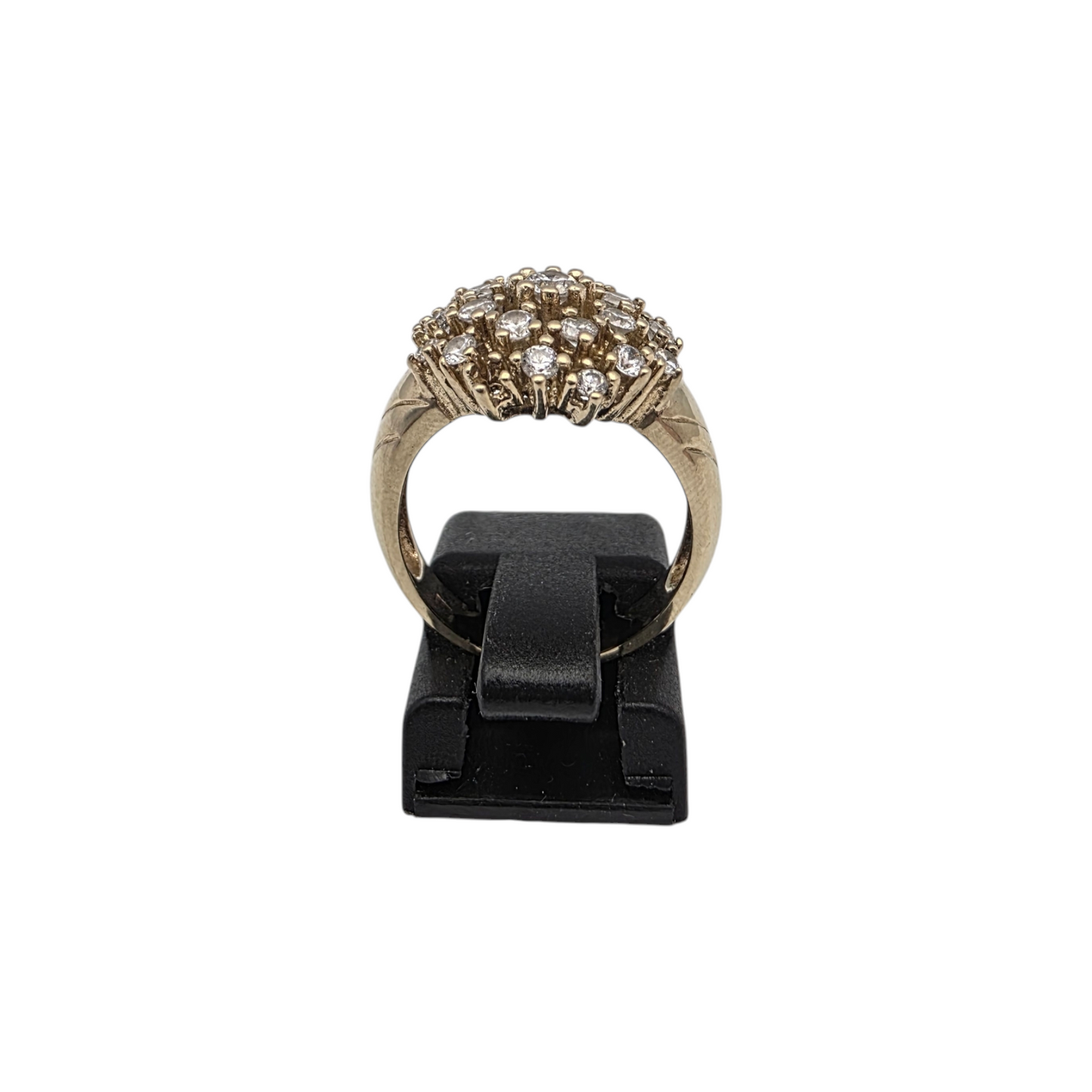 Zlati prstan "FLORIS" 14K 585/1000; masa=5.78g