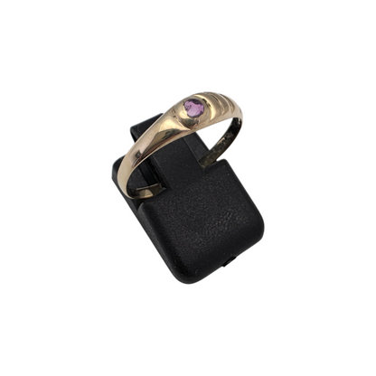 Zlati prstan "VIBIA" 14K 585/1000; masa=0.99g
