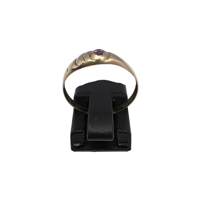 Zlati prstan "VIBIA" 14K 585/1000; masa=0.99g