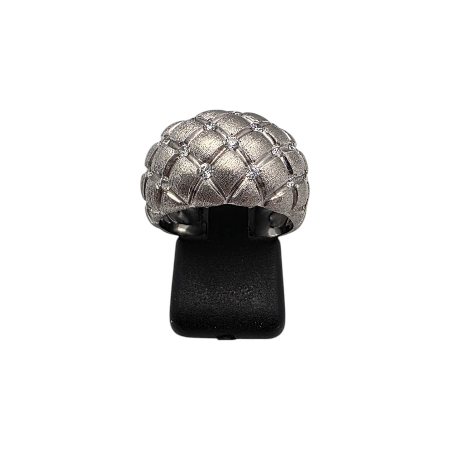 Zlati prstan "BROID" 14K 585/1000; masa=8.11g