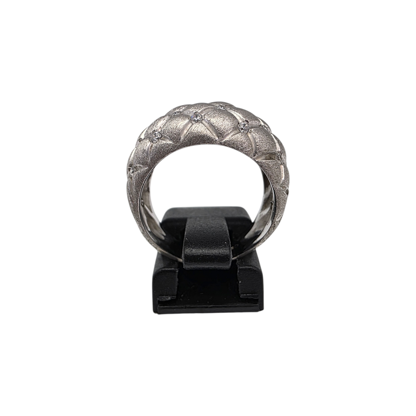 Zlati prstan "BROID" 14K 585/1000; masa=8.11g