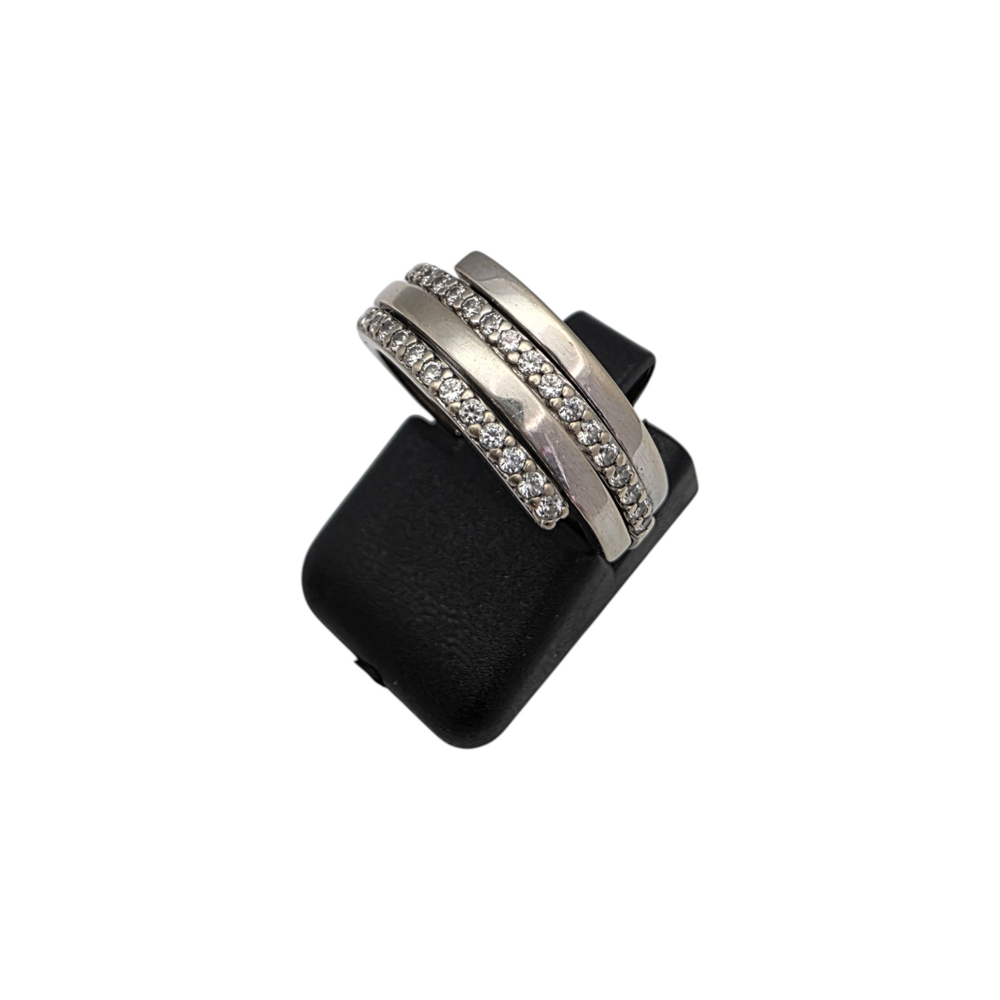 Zlati prstan "LODE" 14K 585/1000; masa=3.91g
