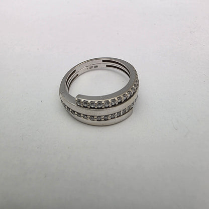 Zlati prstan "LODE" 14K 585/1000; masa=3.91g