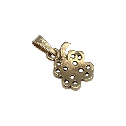 Zlati obesek "SORTE" 14K 585/1000; masa=1.15g