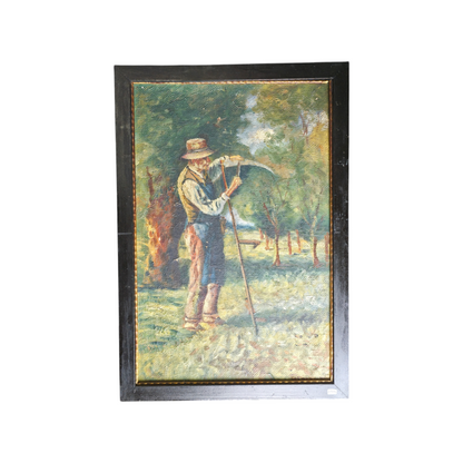 Potočnik; Olje na platno; "Kosec"; 45 cm x 64 cm
