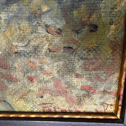 Potočnik; Olje na platno; "Kosec"; 45 cm x 64 cm