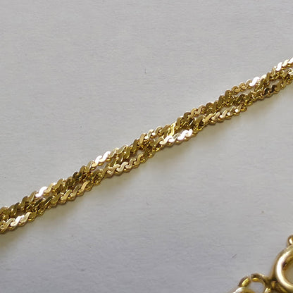 Srebrna zapestnica "WINDING" 925/1000; masa=1.93g