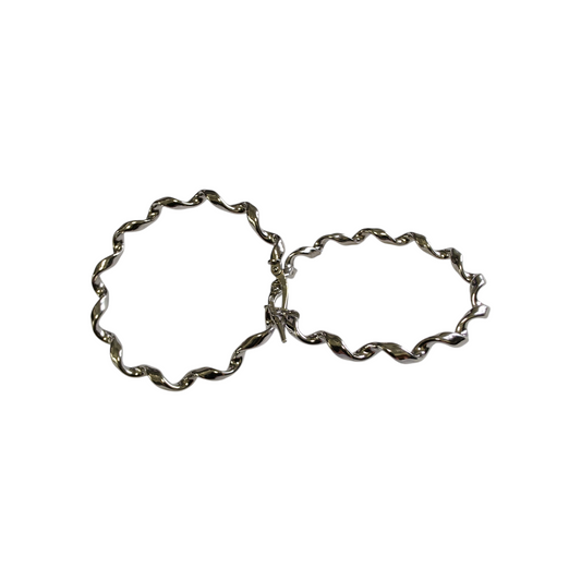 Srebrni uhani "DRAWGO" 925/1000; masa=3.96g
