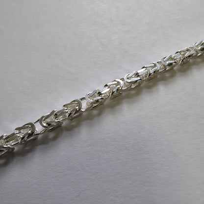Srebrna zapestnica "SCION" 925/1000; masa=12.60g