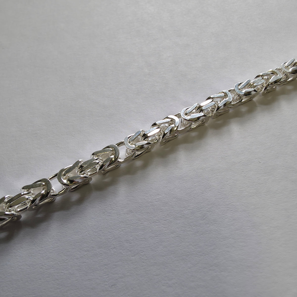 Srebrna zapestnica "THRAN" 925/1000; masa=13.22g