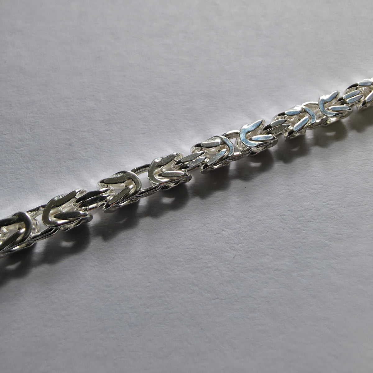 Srebrna zapestnica "AMASS" 925/1000; masa=6.90g
