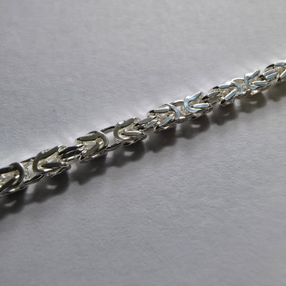 Srebrna zapestnica "AMASS" 925/1000; masa=6.90g
