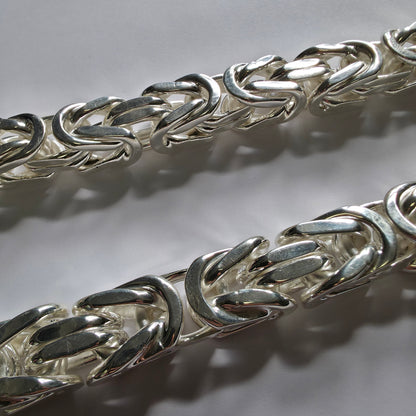 Srebrna verižica "COLOSSUS" 925/1000; masa=1070g