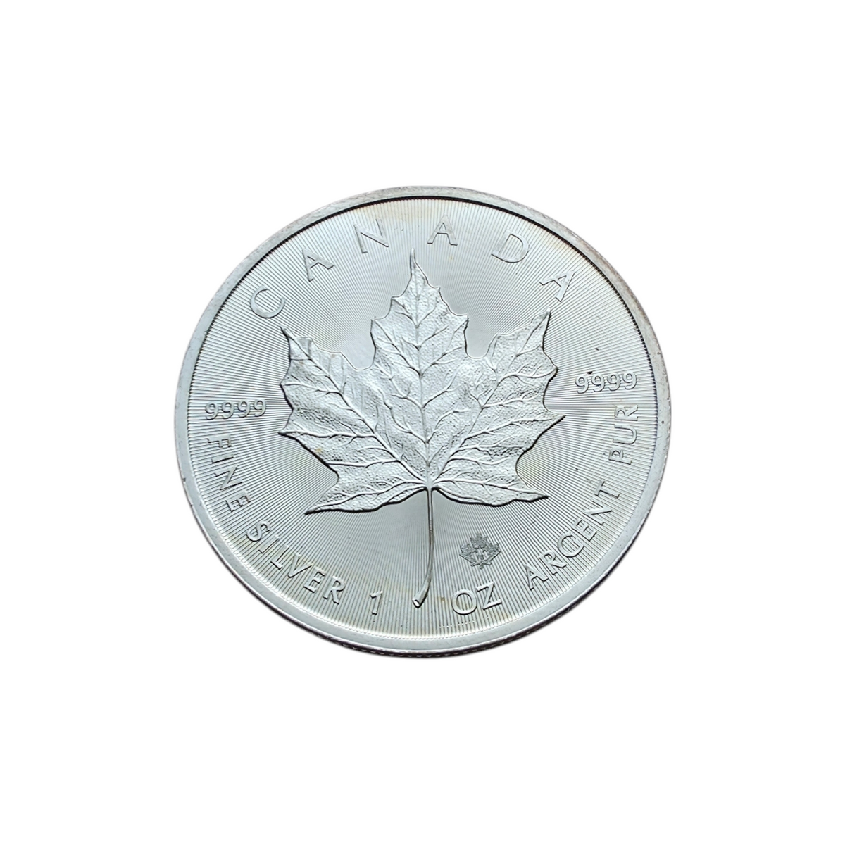Srebrnik "MAPLE" 999.9/1000; masa=31.12g