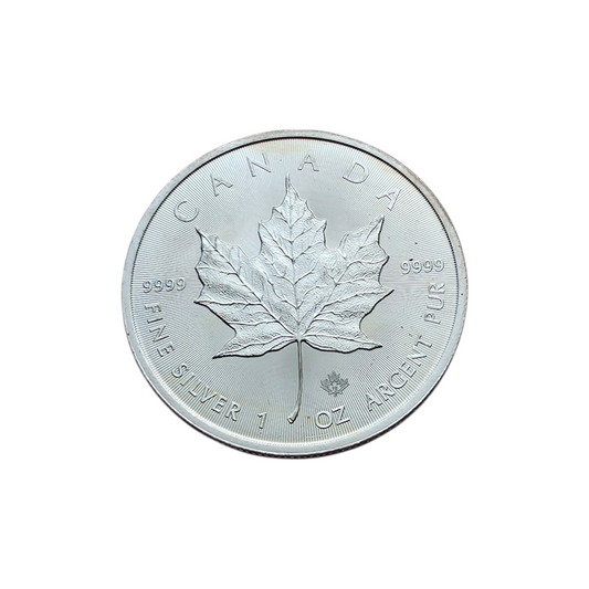 Srebrnik "MAPLE" 999.9/1000; masa=31.12g