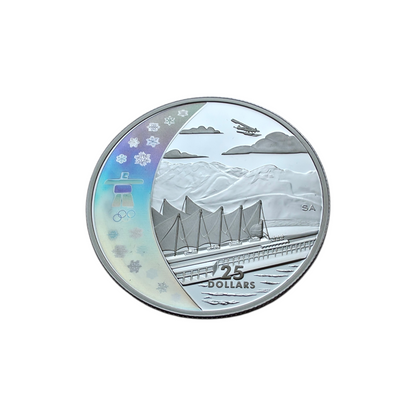 Srebrnik "VANCOUVER" 925/1000; masa=27.78g