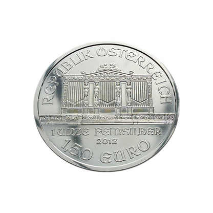 Srebrnik Dunajski Filharmonik 999/1000; masa=31.10g
