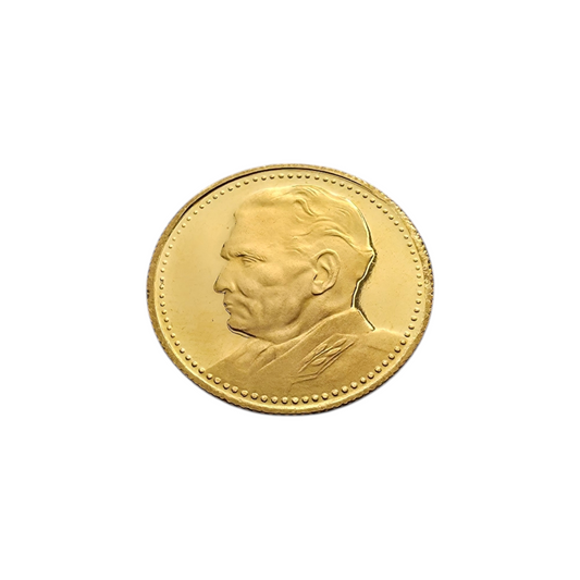 Zlatnik "TITO" 21K 900/1000; masa=3.99g
