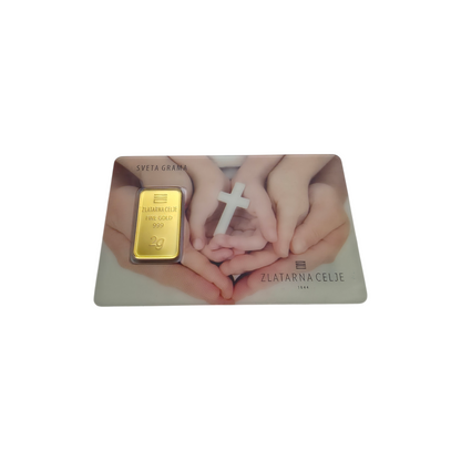 Naložbeno zlato "Sveta grama" 24K 999.9/1000; masa=2.00g